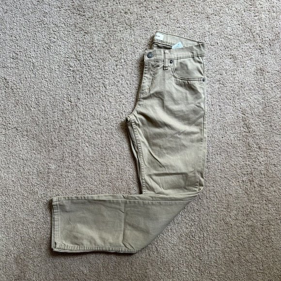 Levi's 511 Jeans Women's 14 (27x29) Slim Light Wash Tan Mid Rise Straight Denim - Picture 1 of 14